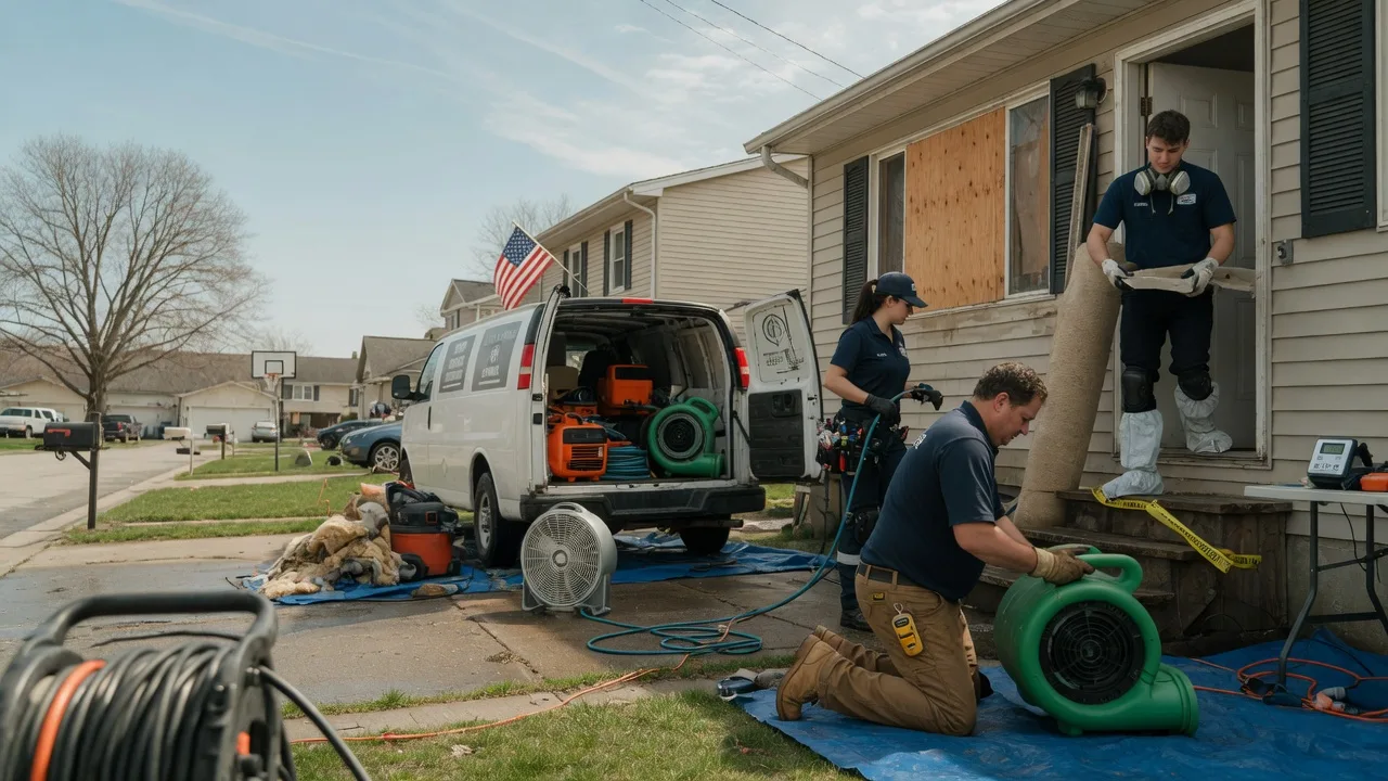 Water Damage Restoration in Schaumburg, IL near me